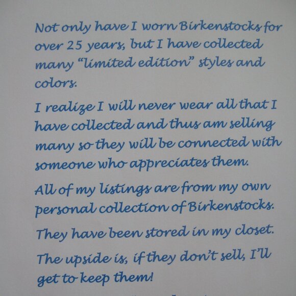 RARE Birkenstock LUX GIZEH Ombre Pearl Leather 40 R US W 9 M 7 *Wedding* - Picture 16 of 16